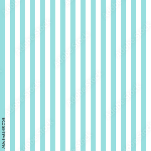 Carta da parati a righe - Carta da parati Stripe pattern seamless green aqua and white colors. Fashion design pattern seamless . Geometric vertical stripe abstract background vector.