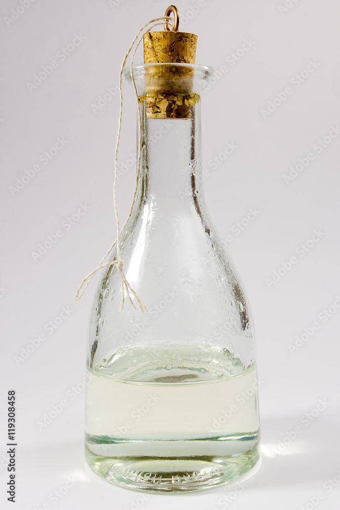 Fototapeta premium Bottle with olive oil