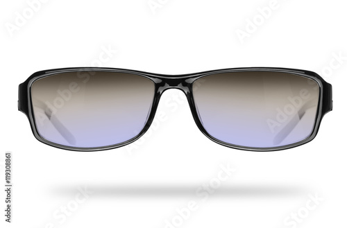classic sunglasses isolated on a white background