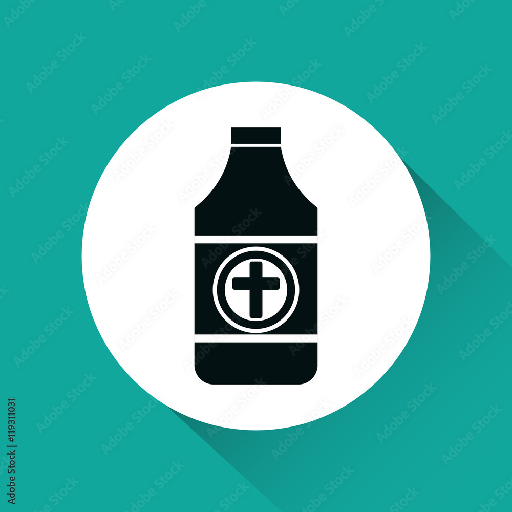 bottle medicine isolated icon bottle medicine isolated icon