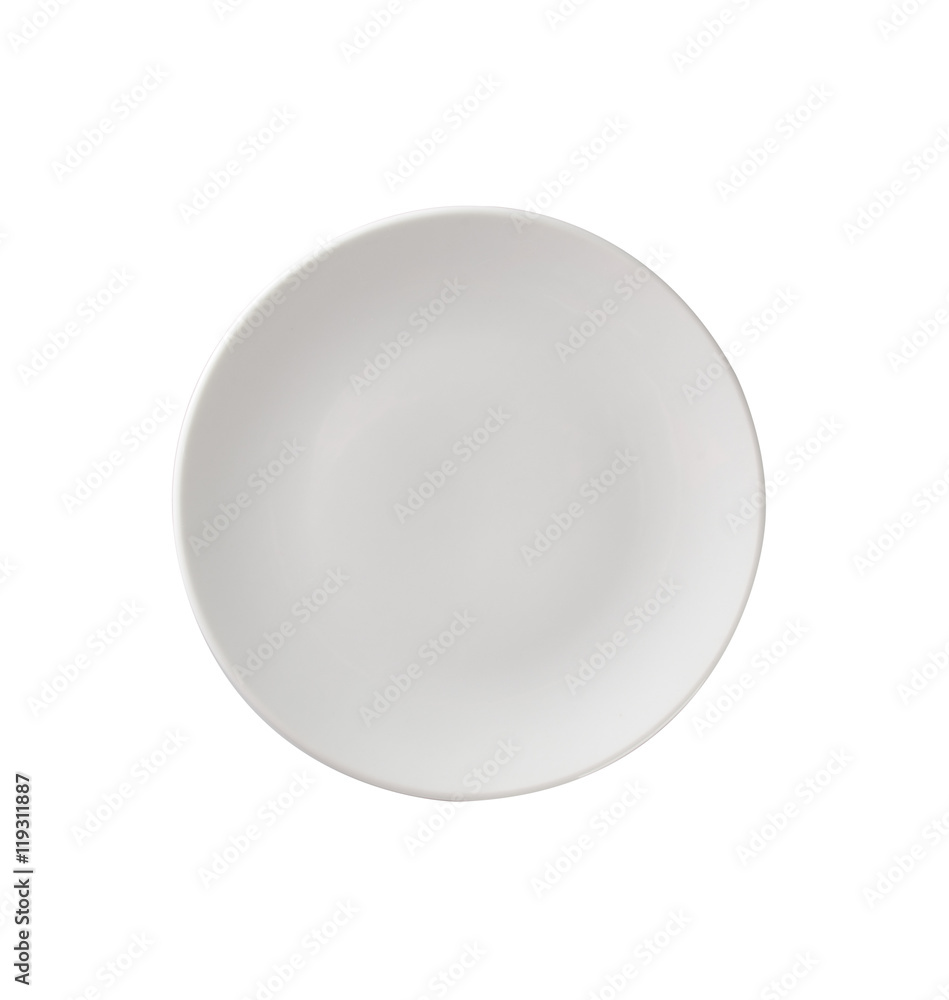 plate or empty plate on a background. plate or empty plate on a background.