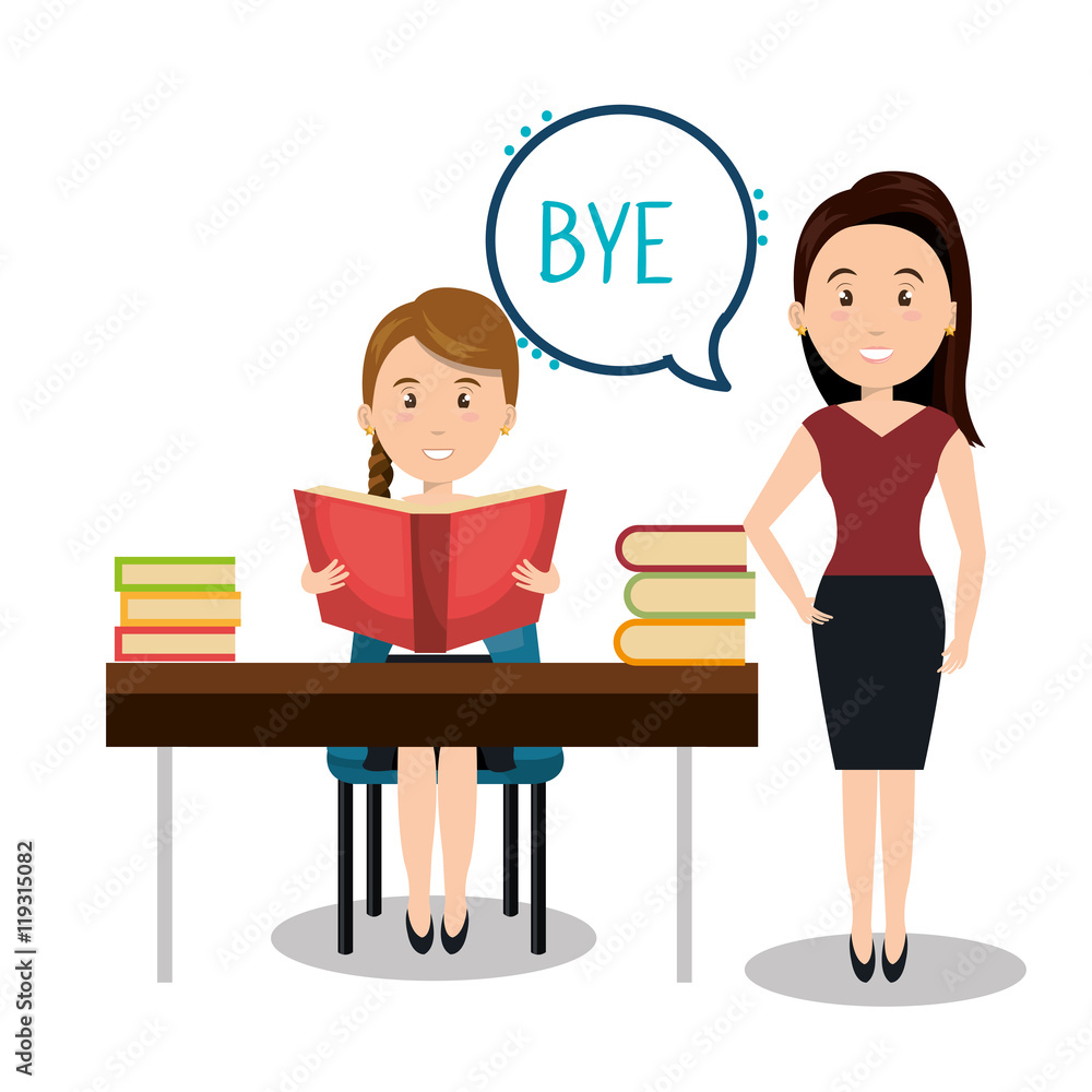 people talking speech communication vector illustration design