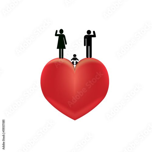 Love between a man and  woman