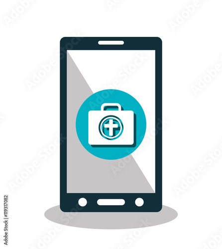 health care medical technology isolated icon vector illustration design