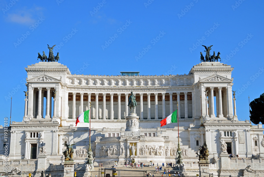 Monument of Vittorio Emanuele II in Rome
