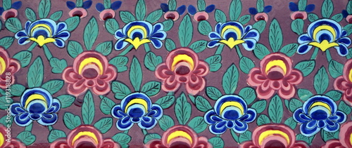 Fototapeta Naklejka Na Ścianę i Meble -  Old ceramic tiles background 
