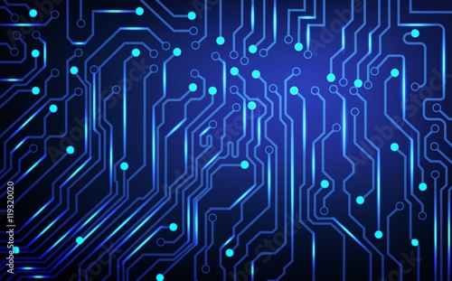 Abstract circuit board background