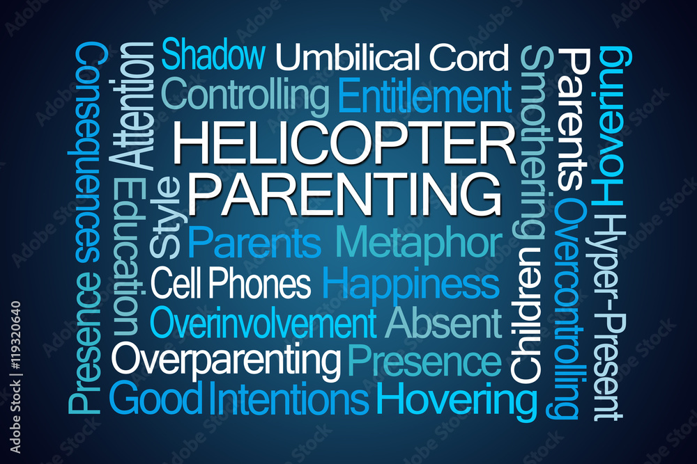 Helicopter Parenting Word Cloud