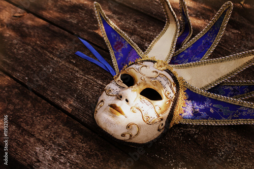 Traditional venetian carnival mask 