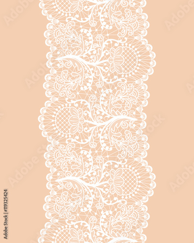seamless lace border