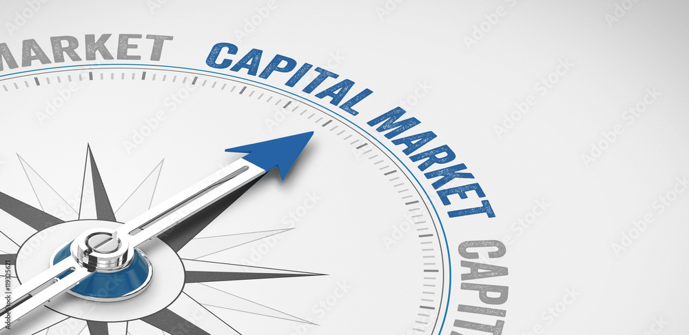 Capital market - obrazy, fototapety, plakaty 