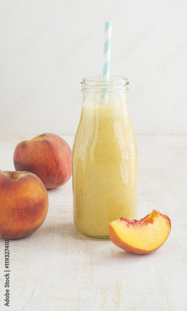 Peach fruit smoothie Peach fruit smoothie