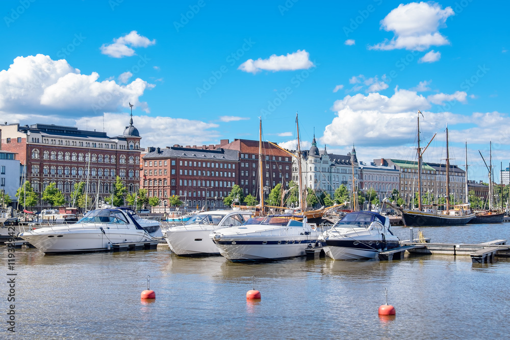 Waterfront of Helsinki. Finland