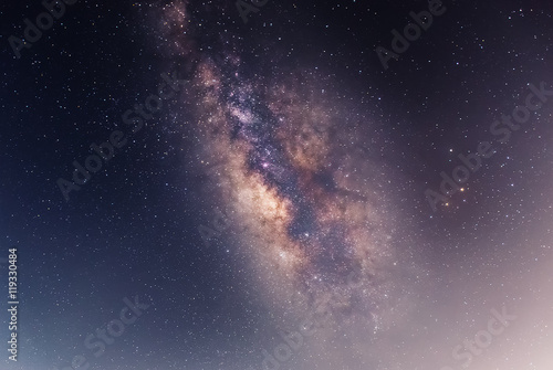 Milky Way in the night sky. (No background on the details)