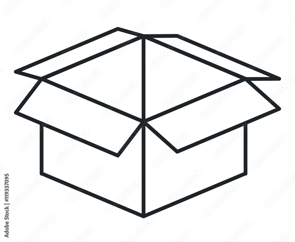 box carton packing isolated icon vector illustration design box carton packing isolated icon vector illustration design