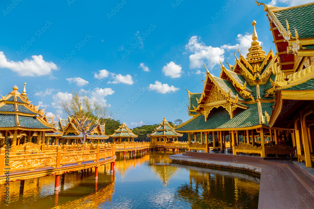 Naklejka premium Pavilion of the Enlightened in Bangkok, Thailand