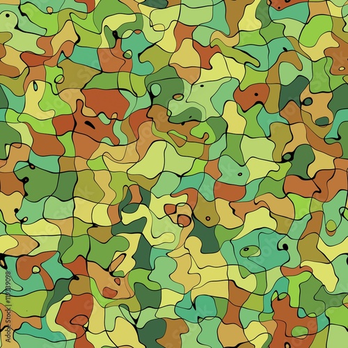 Abstract decorative geometr...