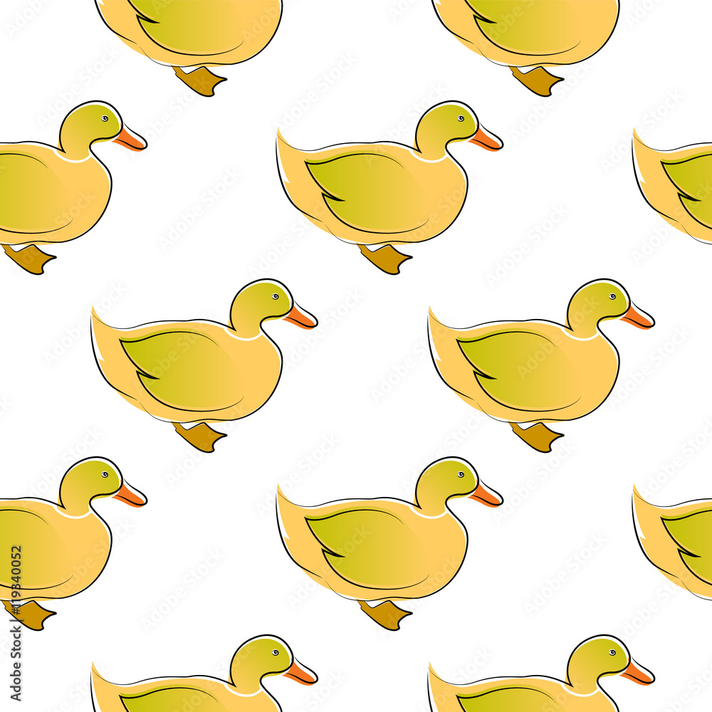 bright yellow ducks. bright yellow ducks.