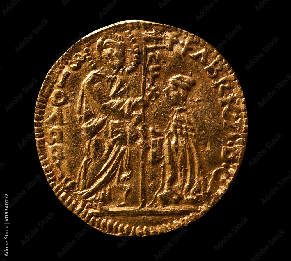 Gold coin of medieval Venice, ducat