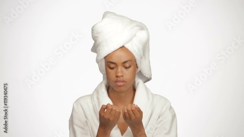 concept: beauty, face care