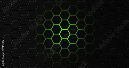 Hexagon geomatric 8k background