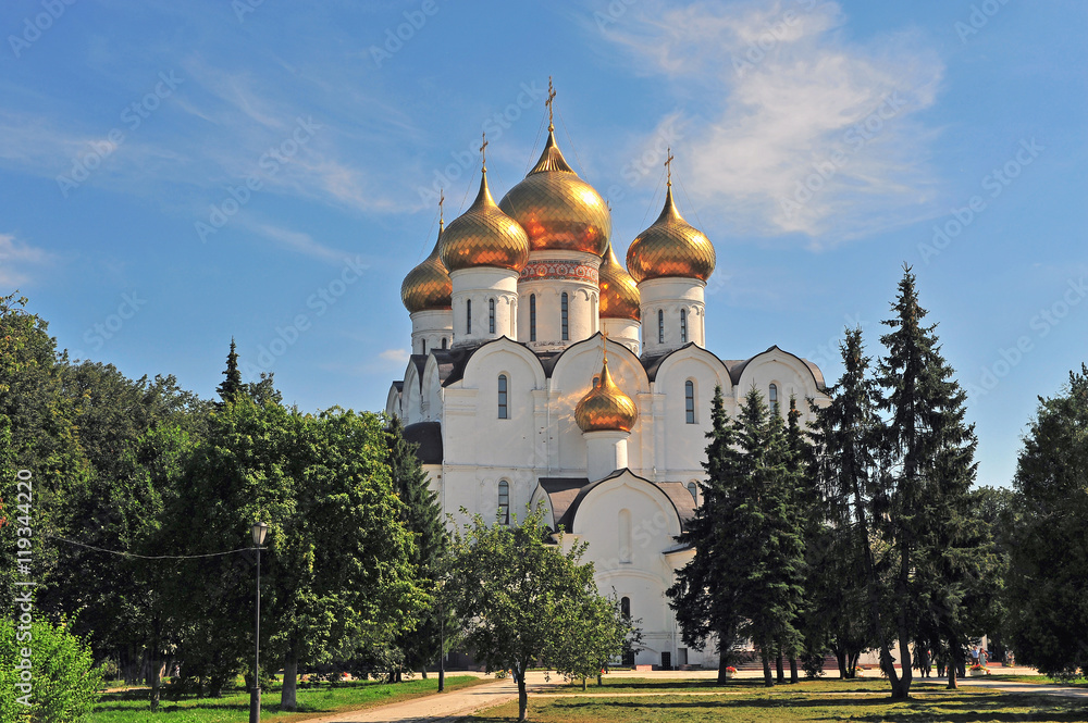 The cathedral of Yaroslavl city