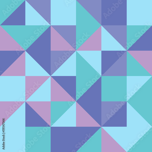 Abstract Geometric Seamless Pattern. Modern stylish texture. Repeating geometric tiles