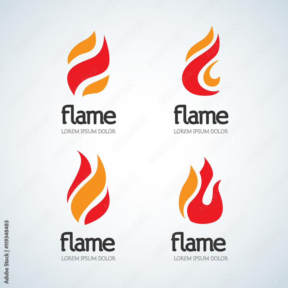Fire Flame Logo design vector template drop silhouette set. Creative Droplet Burn Elegant Bonfire Logotype Fire Logo concept icons. Isolated Vector Illustration. Fire Flame Logo design vector template drop silhouette set. Creative Droplet Burn Elegant Bonfire Logotype Fire Logo concept icons. Isolated Vector Illustration.