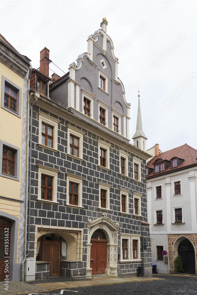 Obraz premium Altstadtfassaden in Görlitz