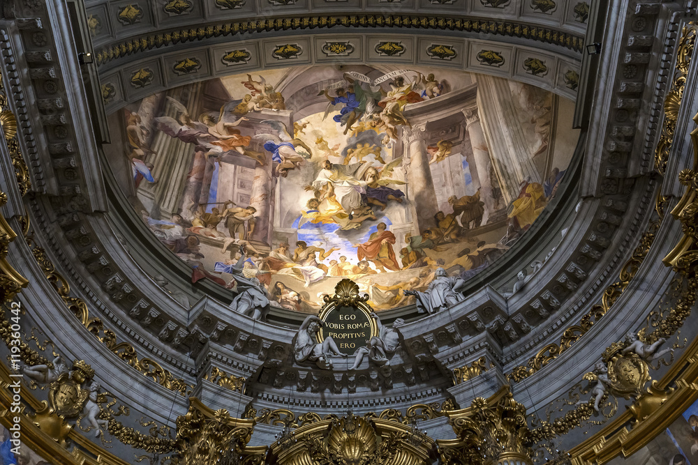 Obraz premium Sant Ignazio church, Rome, Italy