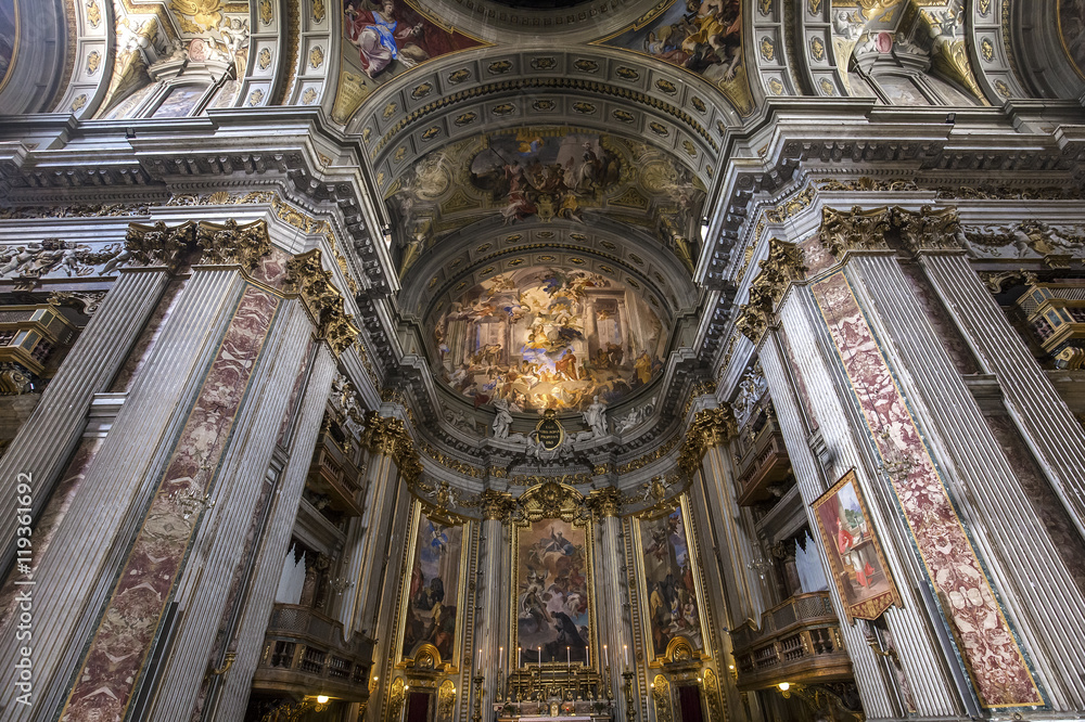  Sant Ignazio church, Rome, Italy