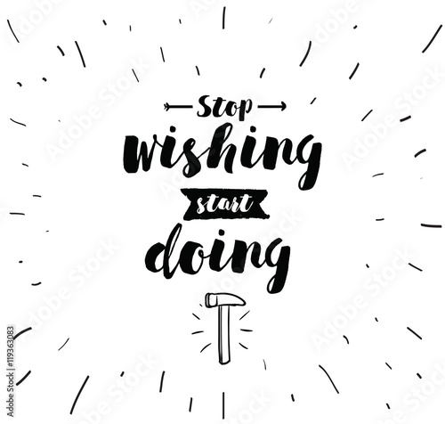 Typography for poster, invitation, greeting card or t-shirt.