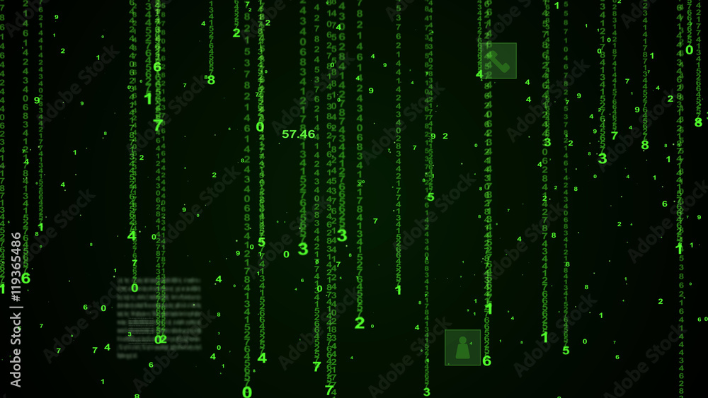 abstract digital number background abstract digital number background