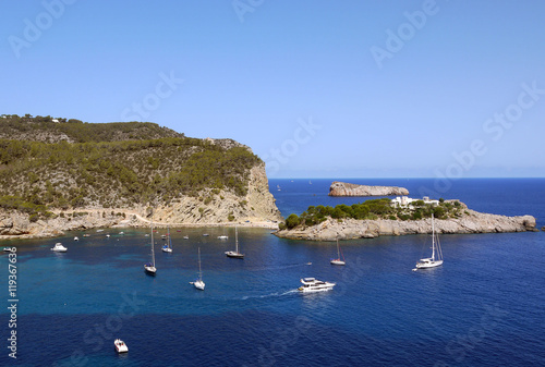 Port of San Miguel, Ibiza. SPAIN.