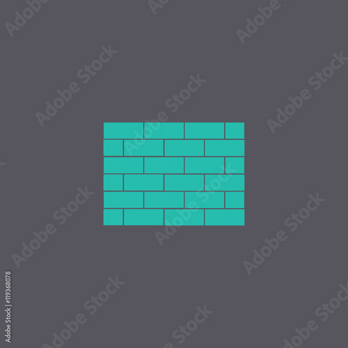 Brick Vector icon
