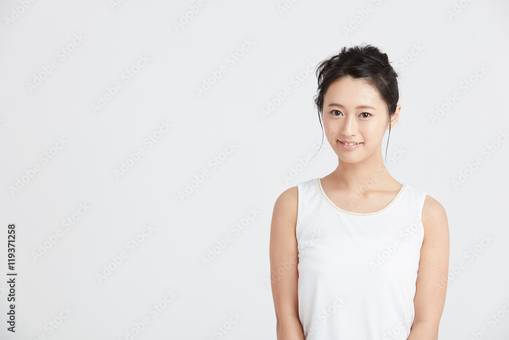 肌の綺麗な女性 肌の綺麗な女性