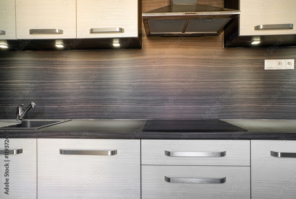 Fototapeta premium Modern kitchen unit