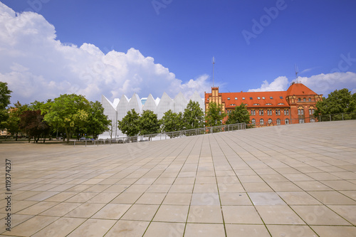 Obraz na płótnie Szczecin / Plac miejski