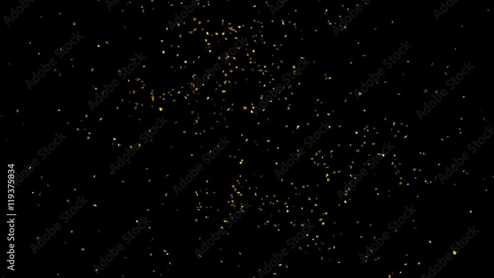 Falling autumn yellow leaves from top in slow motion, far away wide view, looped animation, isolated on alpha channel with black white matte, perfect for digital composition, film video mapping Falling autumn yellow leaves from top in slow motion, far away wide view, looped animation, isolated on alpha channel with black white matte, perfect for digital composition, film video mapping