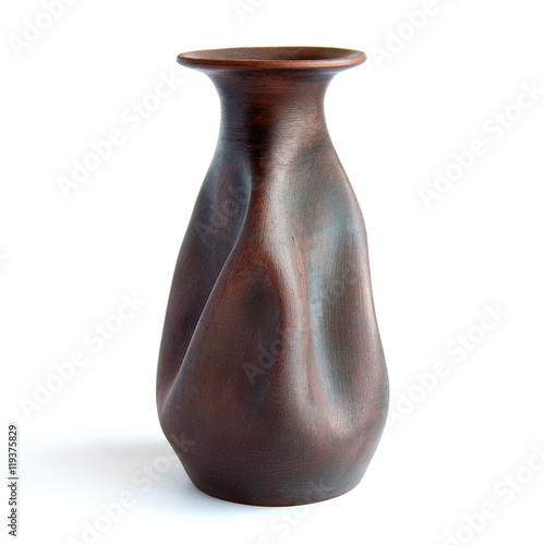 Unusual deformed vase photo