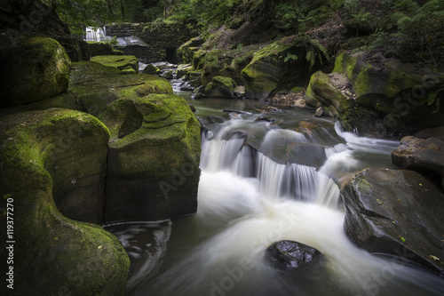 Long exposure waterfall - Healey Dell