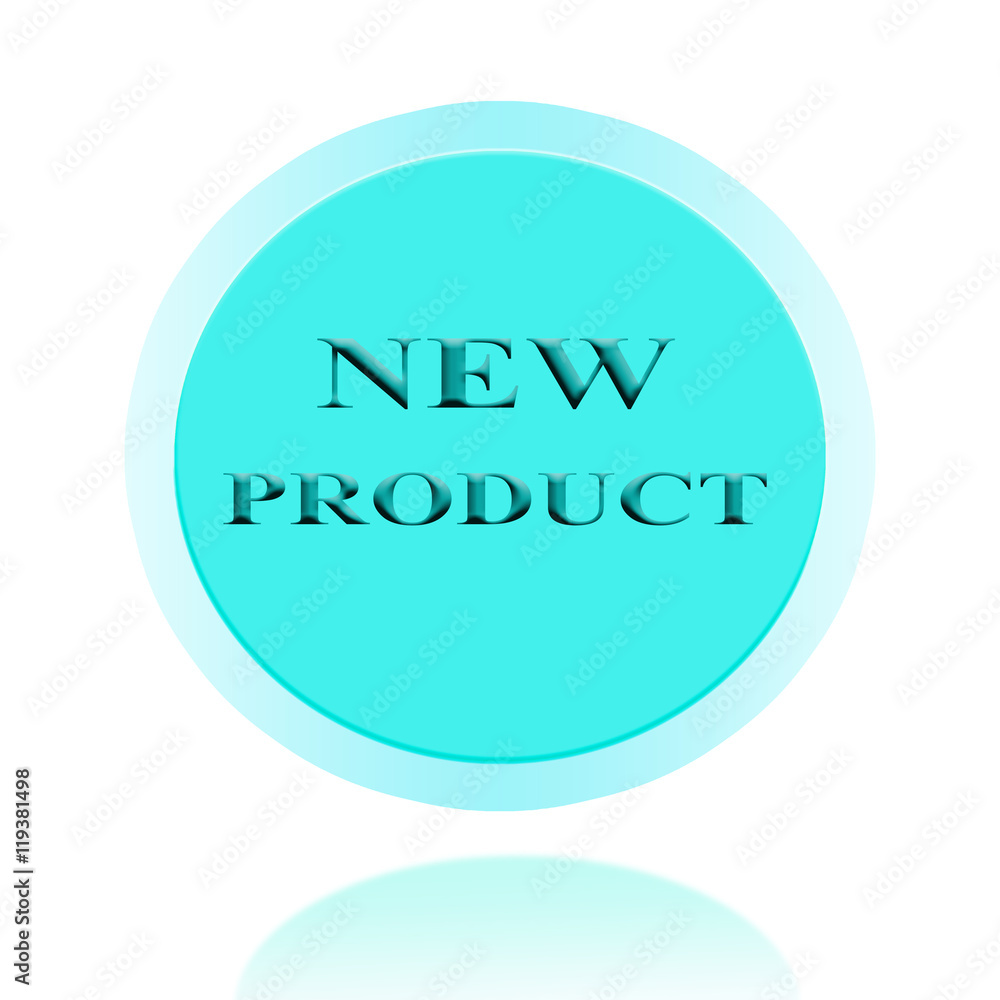 New Product icon or symbol image concept design for business and use in company system. New Product icon or symbol image concept design for business and use in company system.