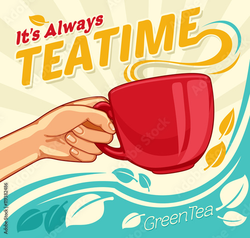 Tea time poster