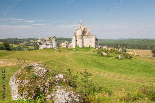 Ruiny zamku w Mirowie / jura krakowsko-częstochowska