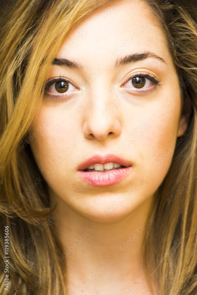 Portrait of a beautiful woman Portrait of a beautiful woman