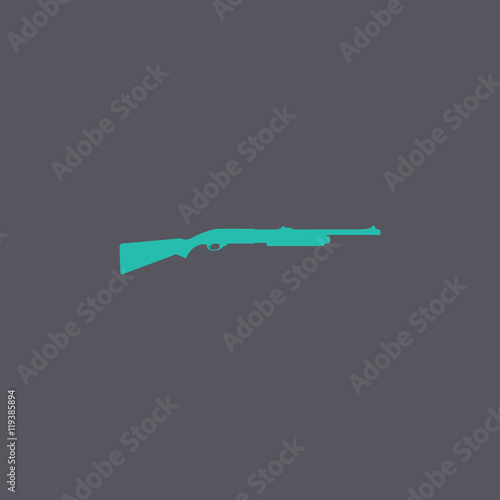 Shotgun icon vector
