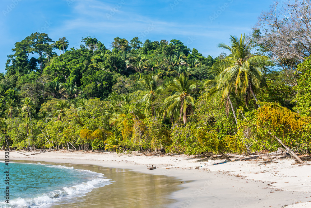 Manuel Antonio, Costa Rica - beautiful tropical beach Manuel Antonio, Costa Rica - beautiful tropical beach
