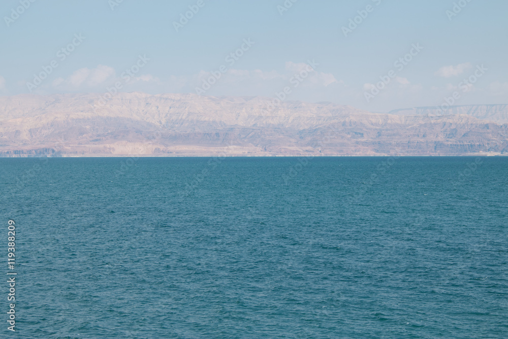 Dead sea, view from the Israel side.