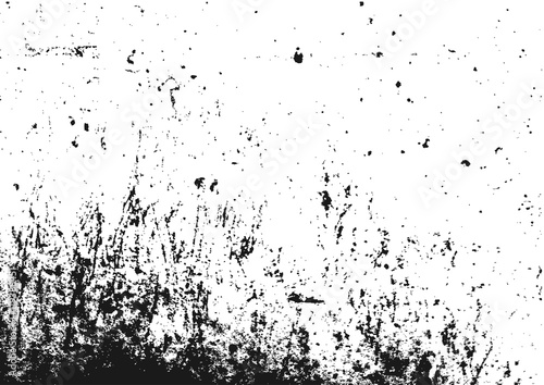 Vector grunge background. Rough texture. Cracks, scratches.