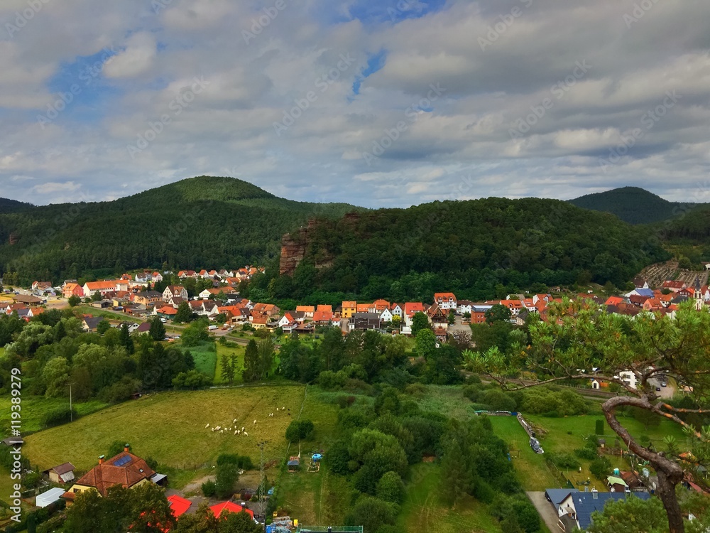 Stadt in der Pfalz